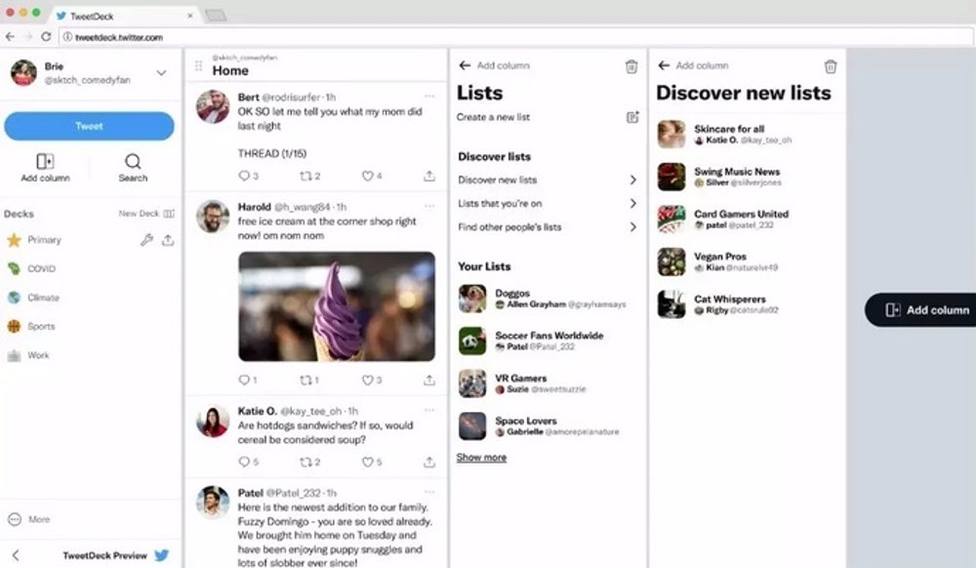 Medios sociales: La aplicación de TweetDeck para Mac cierra en julio