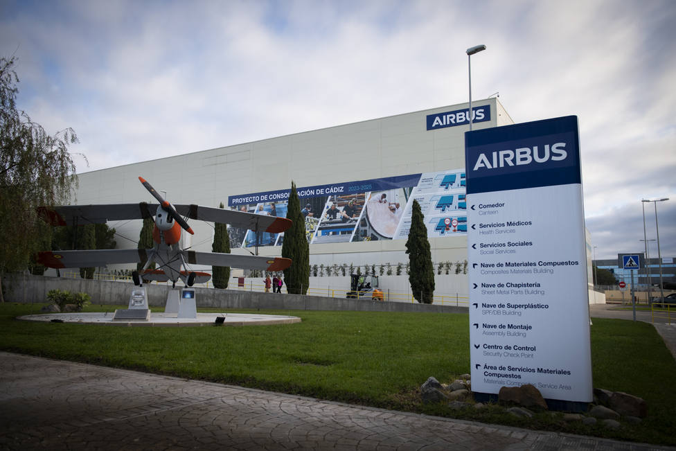 Instalaciones de Airbus Cádiz en El Puerto de Santa María