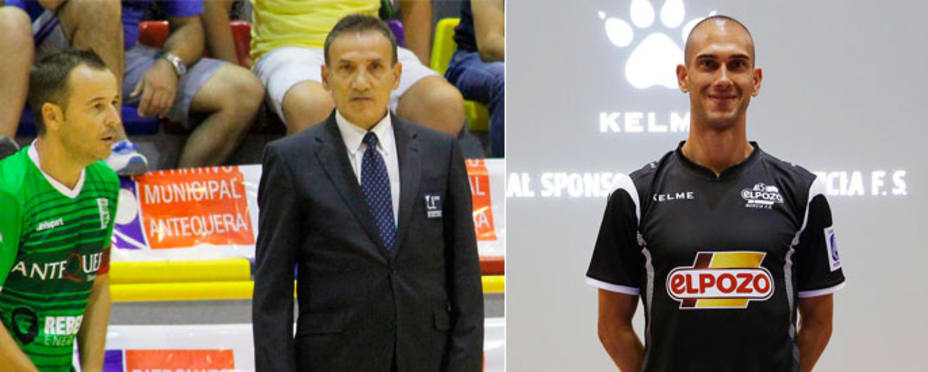 Moli y Rafa, protagonistas de Futsal Cope (UMA Antequera / ElPozo Murcia)