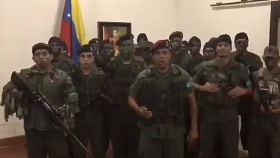 Un grupo militar se subleva contra Maudro al norte de Venezuela