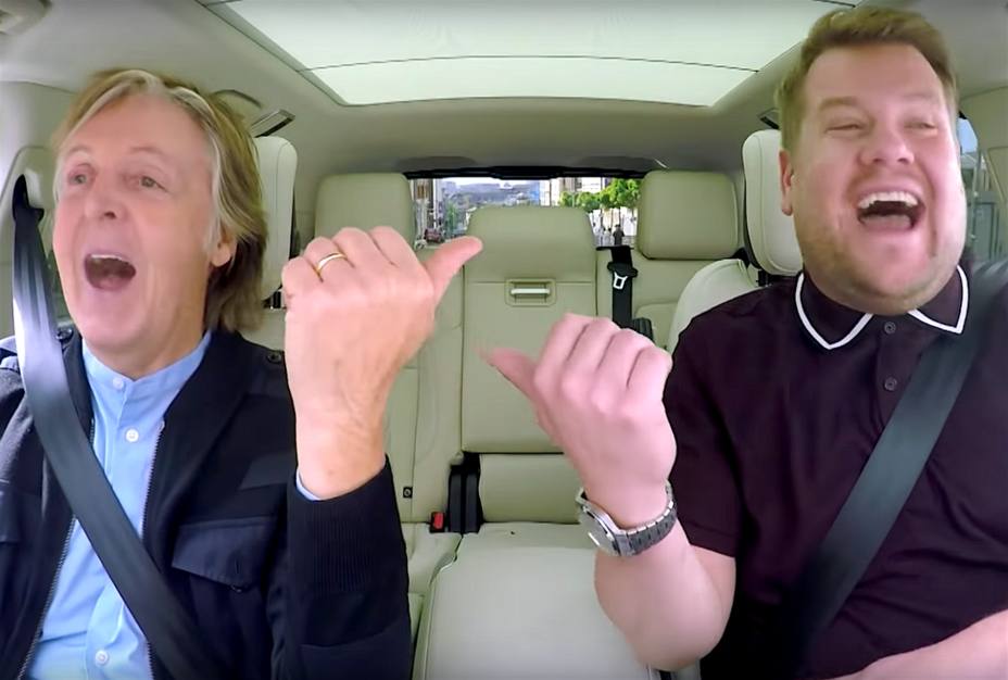 Paul McCartney emociona al mundo en el Carpool Karaoke