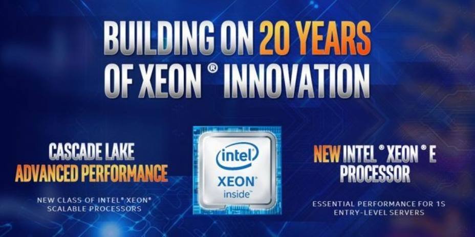 Intel anuncia la familia de procedores Cascade Lake de rendimiento avanzado con hasta 48 núcleos por CPU