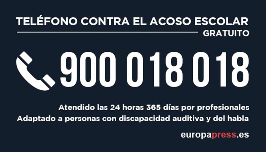 La Fundación ANAR gestiona ya el Teléfono contra el Acoso Escolar del Gobierno, que mantiene el número 900 018 018