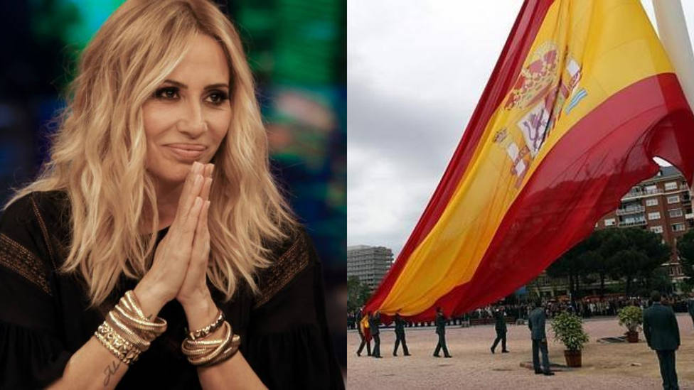 Marta Sánchez sobre cantar el himno de España estos días: Me gustaría tener libertad para poder cantarlo