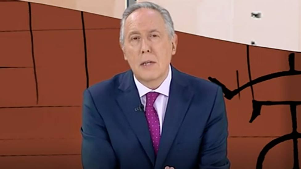 Federico Arnás durante la emisión de Tendido Cero este pasado sábado