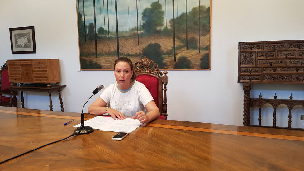Pilar García Porto, portavoz socialista del Gobierno de la Diputación de Lugo
