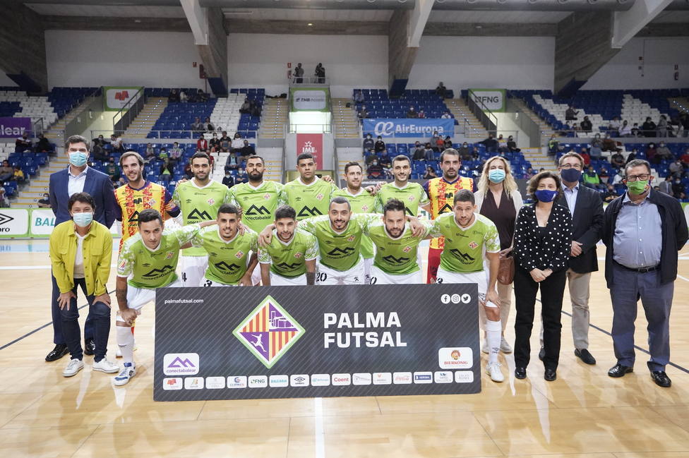 Sanitarios en el Palma Futsal