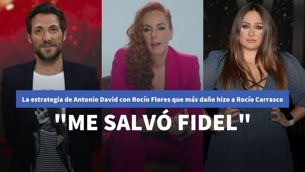 La estrategia de Antonio David con su hija que pudo costarle la vida a Rocío Carrasco: Me salvó Fidel
