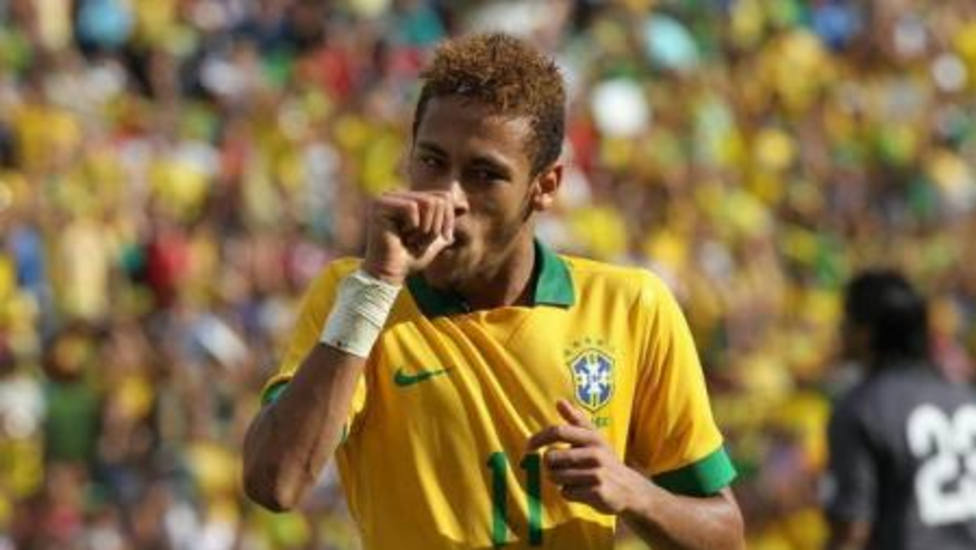Neymar anotó dos goles en el amistoso entre Bolivia y Brasil