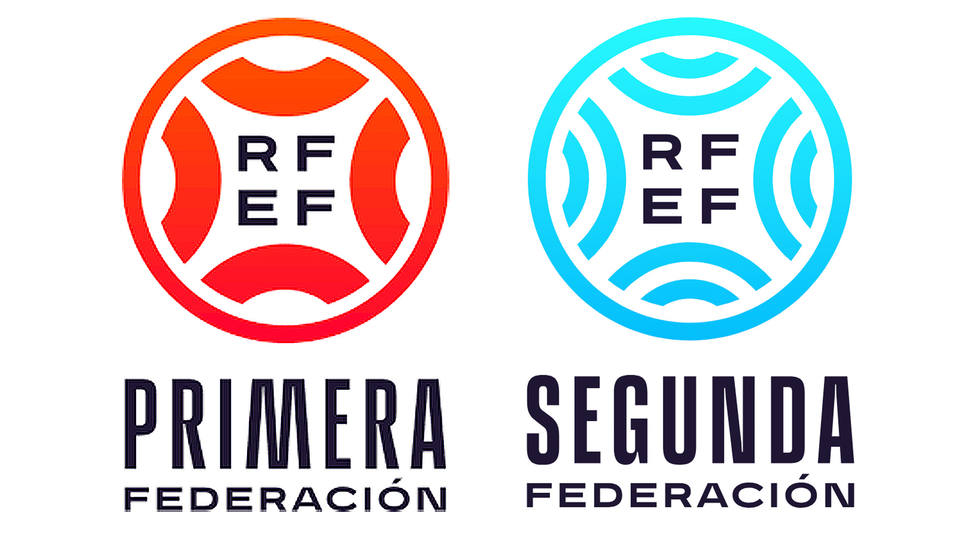 Logos de la Primera RFEF y la Segunda RFEF