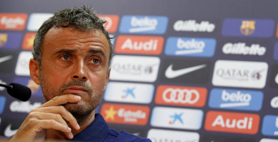 Luis Enrique: Si no continúo en el Barça, será por una cuestión de descanso (Reuters)