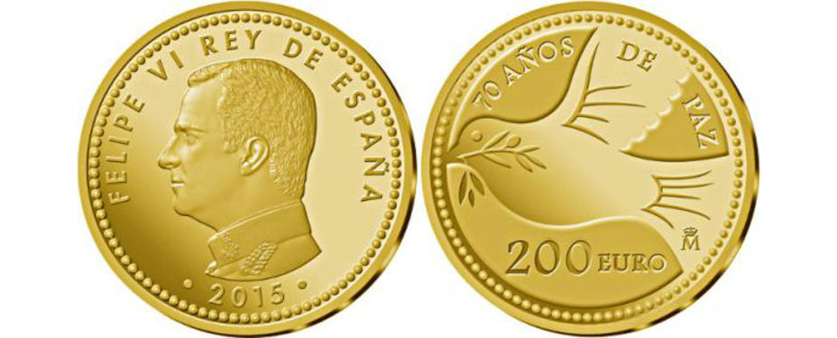 La nueva moneda acuñada por la Real Casa de la Moneda.
