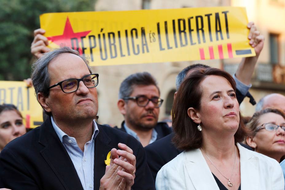 De momento, no se ha producido la reunión con los políticos catalanes presos