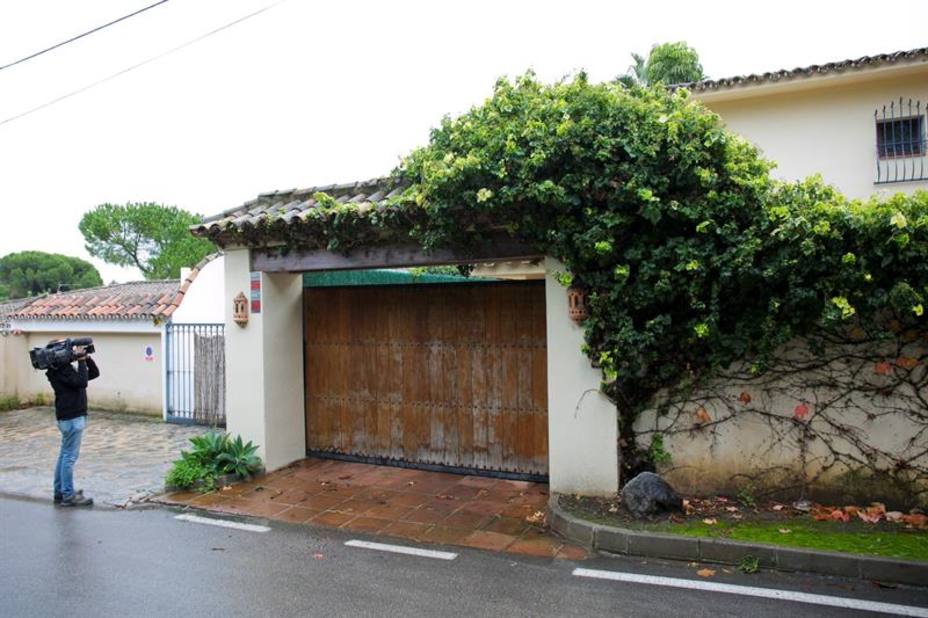 La casa de Marbella donde fue asesinado a tiros un francés de 58 años este martes