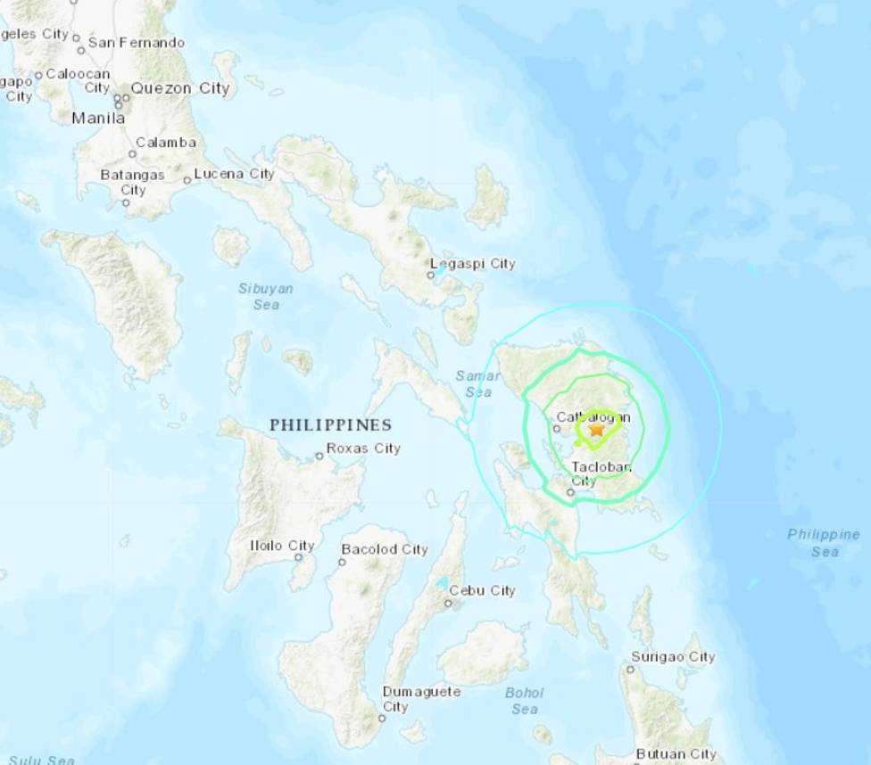 Registrado un nuevo terremoto de 6,3 con epicentro en el centro del archipiélago de Filipinas