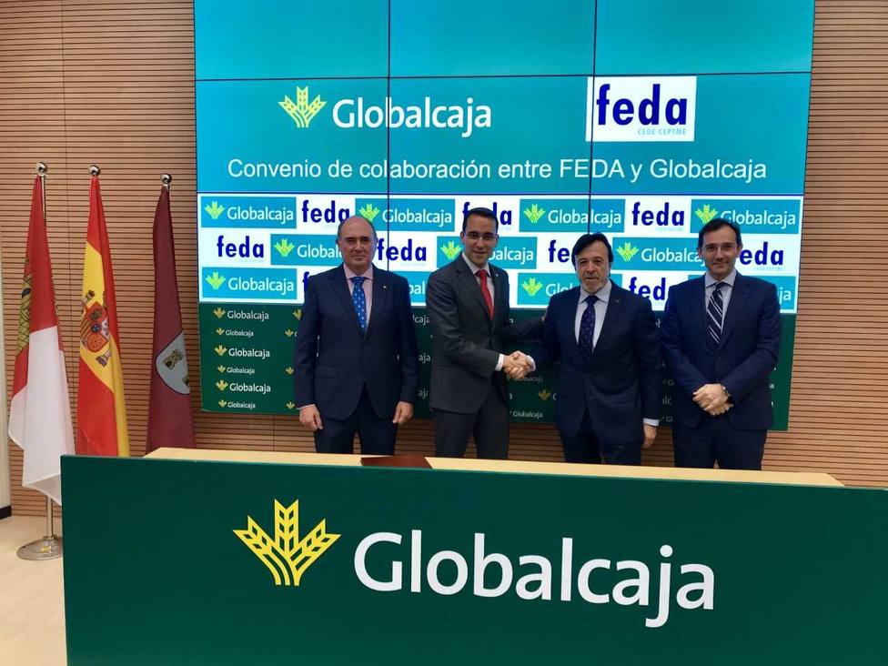 Globalcaja y FEDA continuarán apoyándose mutuamente tras la firma del nuevo convenio financiero entre ambas