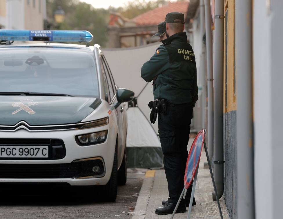 La Guardia Civil durante la búsqueda de la joven Marta Calvo