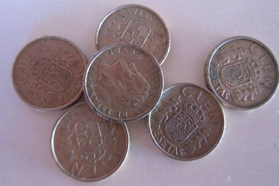 Los españoles conservan pesetas por valor de 1.610 millones de euros