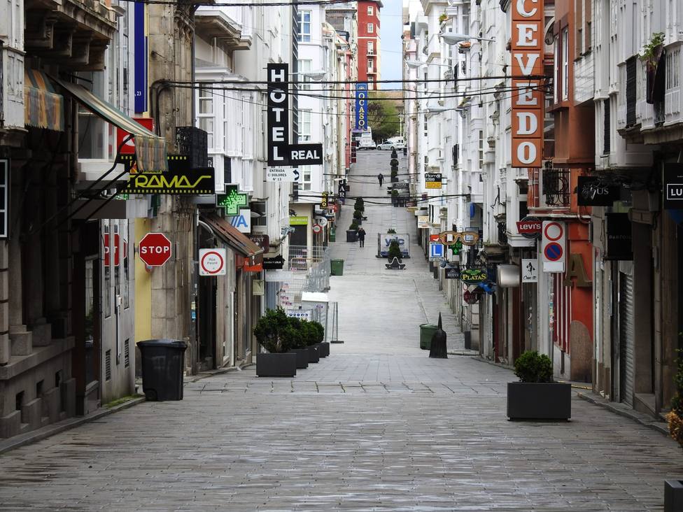 Foto de archivo de la calle Real de Ferrol - FOTO: Concello de Ferrol