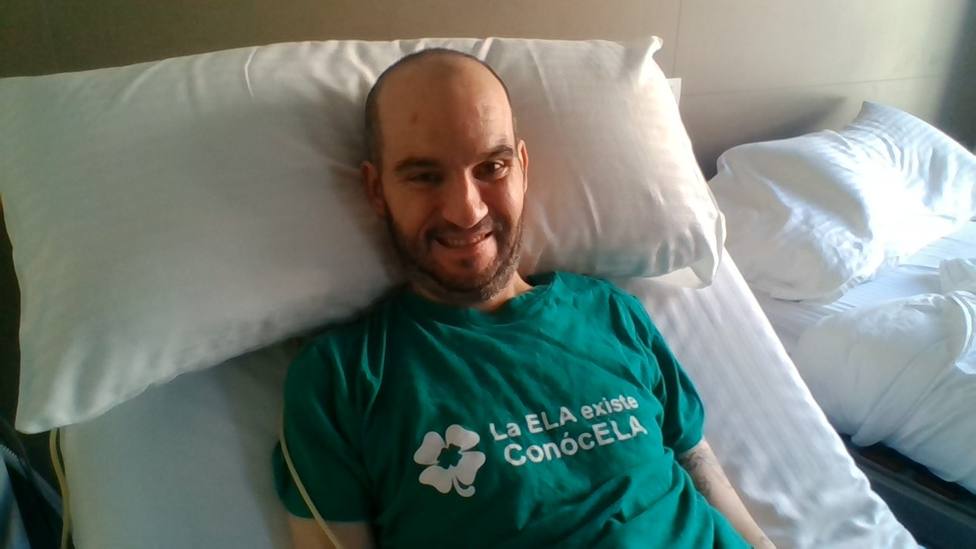 Jordi Sabaté, enfermo terminal de ELA, pondrá en marcha una recogida de firmas en defensa de una vida digna