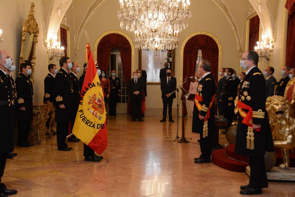 El almirante de Acción Marítima preside la celebración de la Festividad de la Pascua Militar en Cartagena