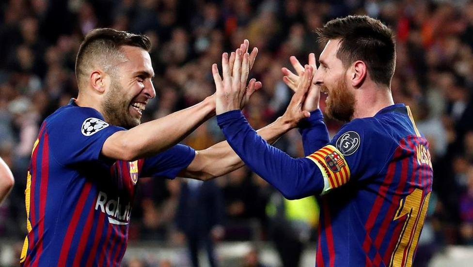Jordi Alba. Messi ya dijo lo que quería y ahora está comprometido al cien por cien con el Barcelona
