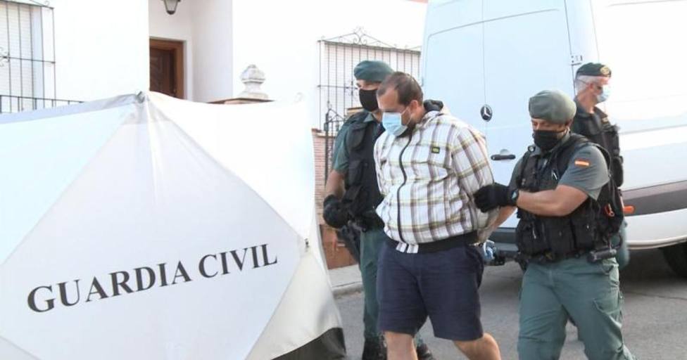 Detención de Eugenio Delgado, presunto autor de la muerte de Manuela Chavero en Monesterio. EFE