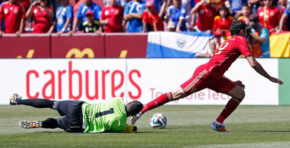 Costa disputó 73 minutos a gran nivel ante El Salvador. Reuters.