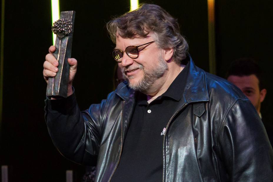 Guillermo del toror recoge el Premio Málaga del festival de Cine de Málaga
