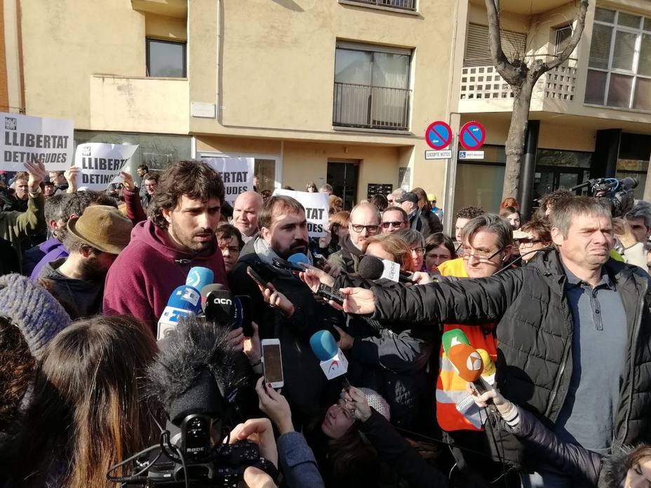 El alcalde de Celrà dice que no dejará de movilizarse aunque se busque intimidar al activismo