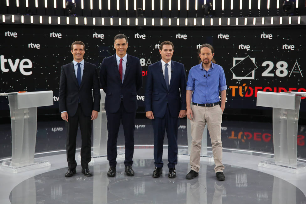 Unidas Podemos pide que RVTE celebre un debate propio entre los candidatos a la presidencia del Gobierno