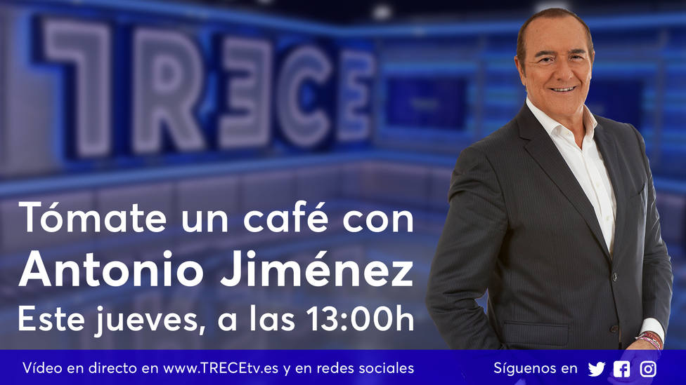 Sigue en directo el café de Antonio Jiménez con los espectadores de El Cascabel