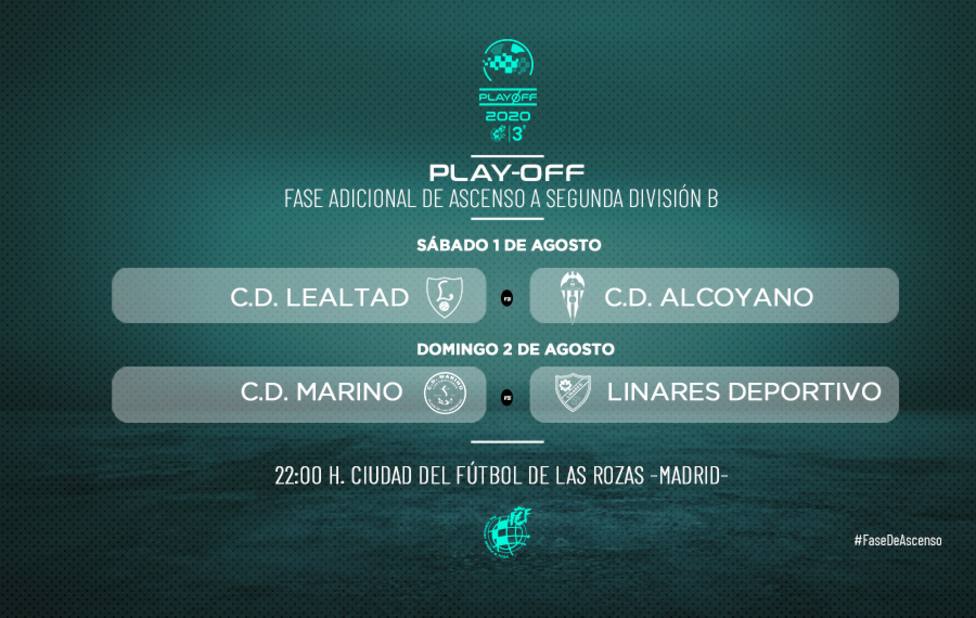 Lealtad-Alcoyano y Marino-Linares, últimos duelos de ascenso a Segunda B