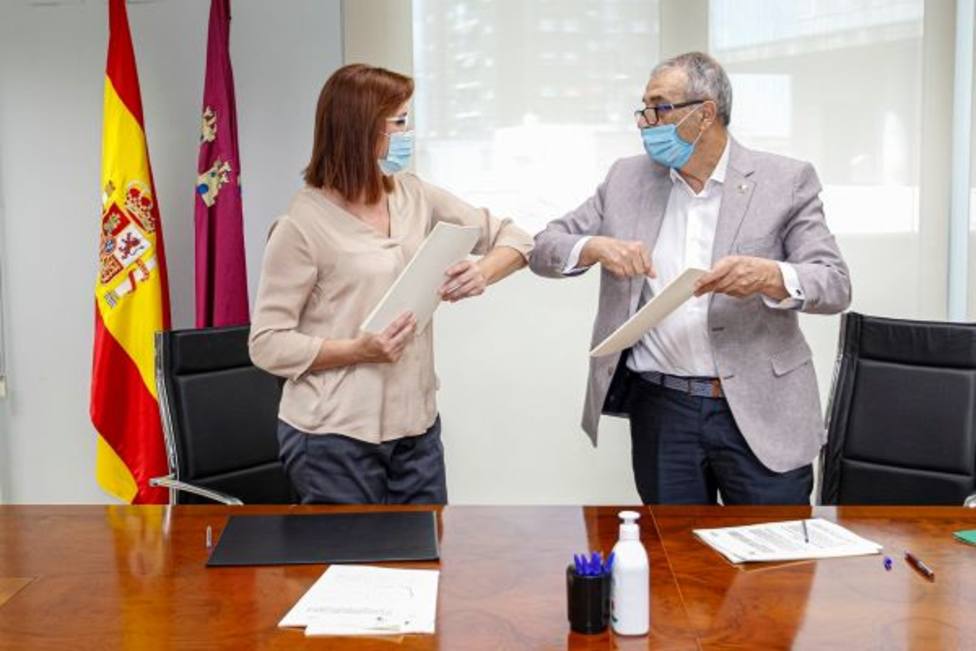 Política Social firma dos convenios con la Federación Plena Inclusión Región de Murcia
