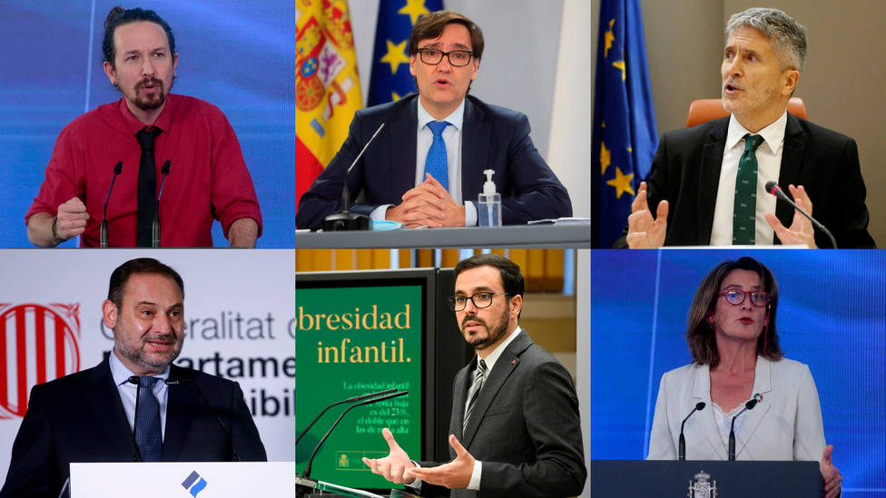 Los dimitibles de Sánchez: estos son los ministros más señalados de su segundo Gobierno