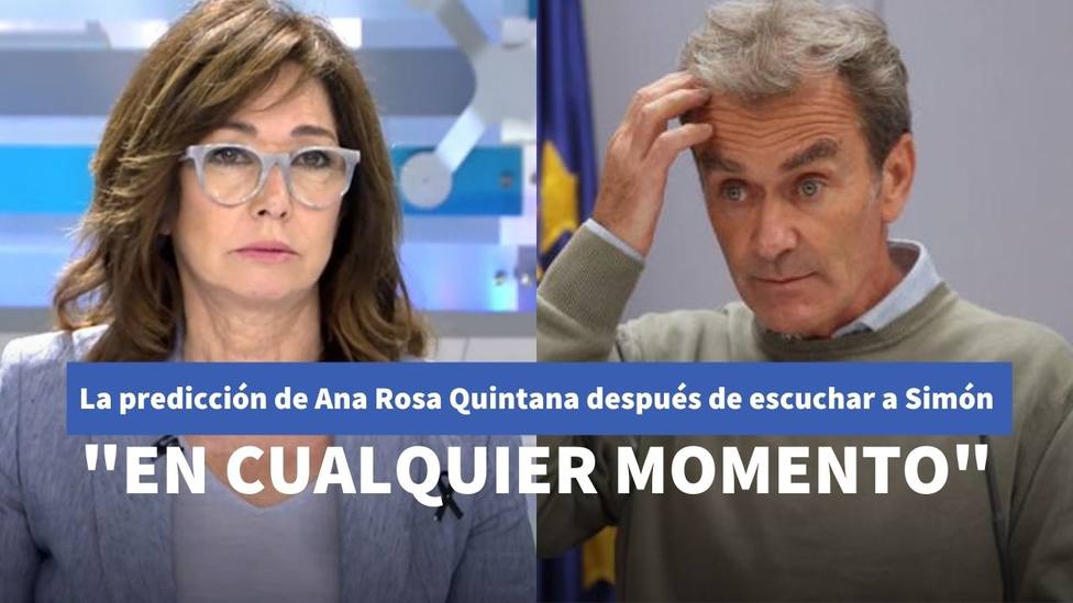 La predicción de Ana Rosa Quintana sobre el confinamiento en España tras las palabras de Fernando Simón