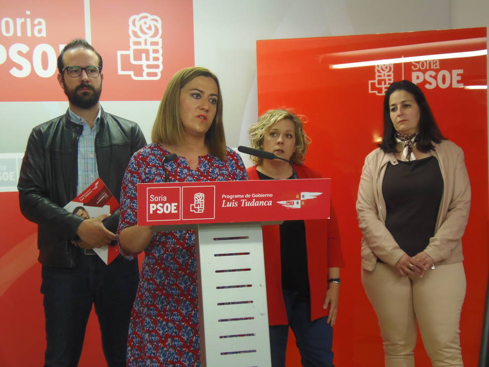 Virginia Barcones, procuradora del PSOE de Soria