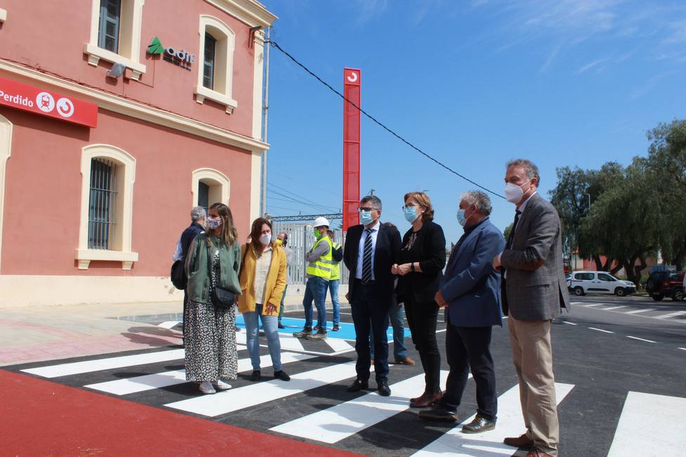 Finalizan las obras de ampliación y adecuación del aparcamiento de la estación Burriana-Alqueries