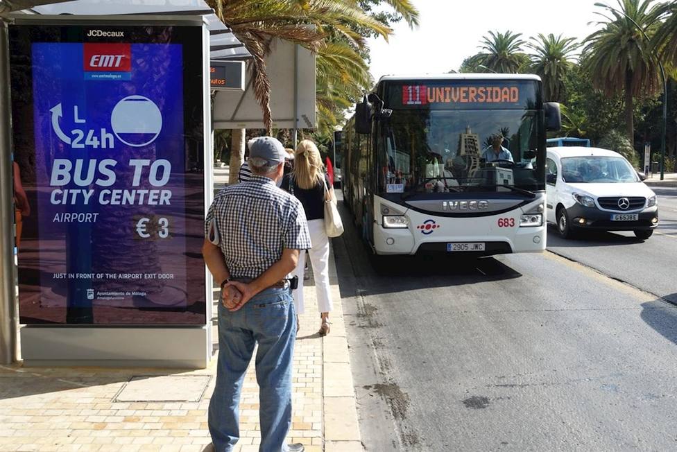 Los ciudadanos apuestan por el autobús urbano para desplazarse por Málaga capital