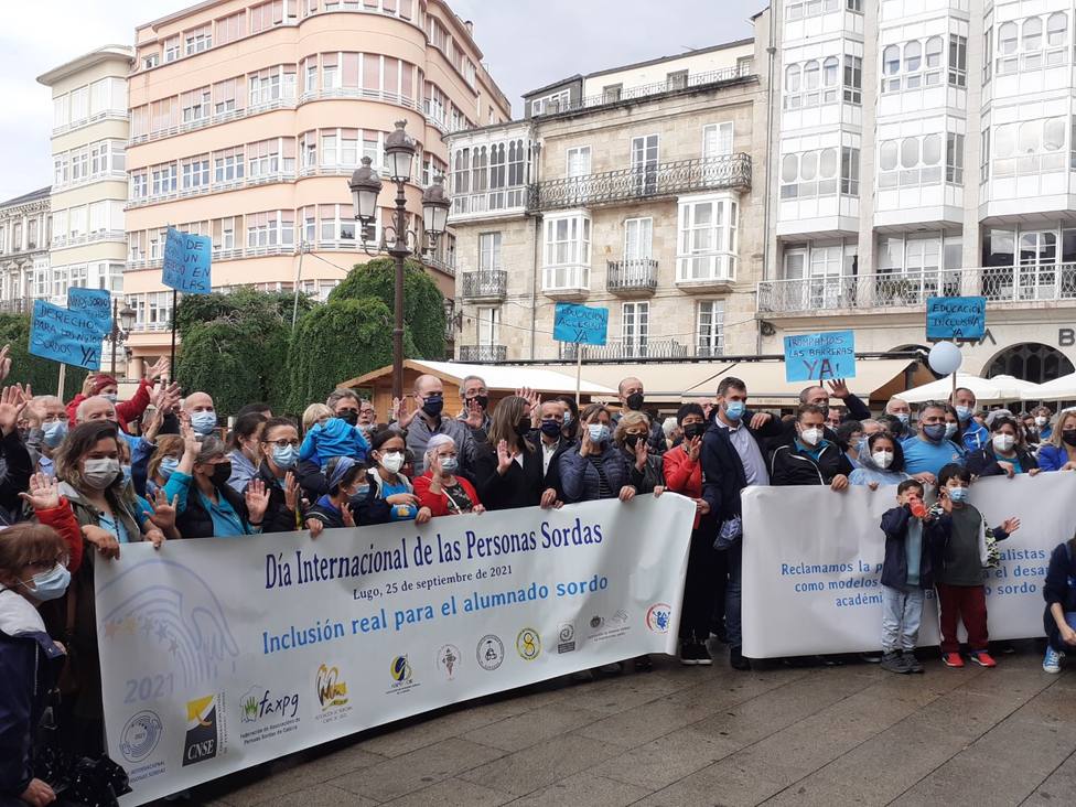 Celebración en Lugo do Día Internacional das Persoas Xordas