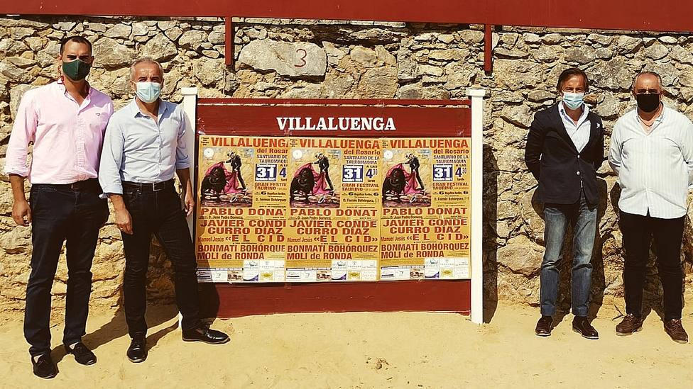 Acto de presentación del festival de Villaluenga del Rosarío