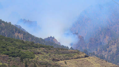 El incendio de La Palma da sus últimos coletazos en la Caldera, avanza un jefe de equipo