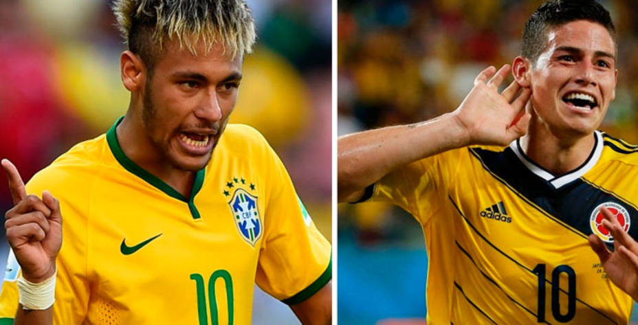 Neymar y James Rodríguez, las luces que alumbran el Mundial.