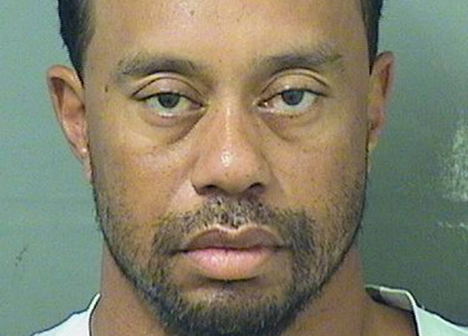 Tiger Woods, detenido por conducir en estado de embriaguez
