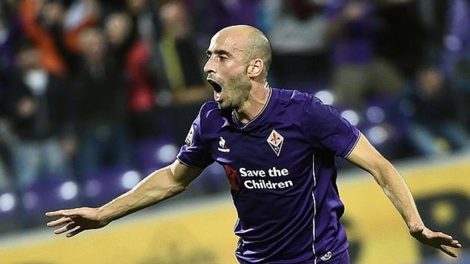 Borja Valero jugador de la Fiorentina