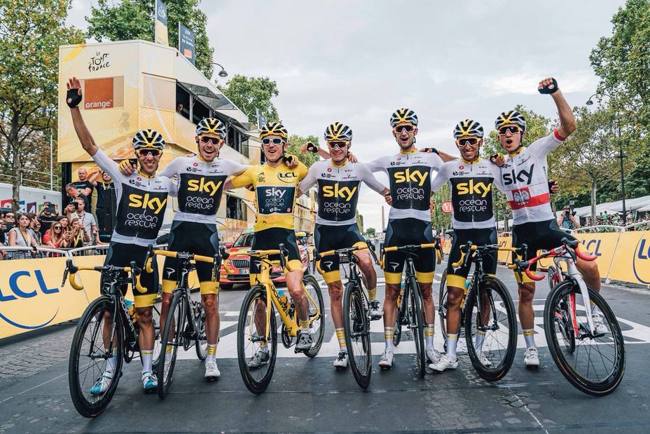 Sky anuncia que dejará de patrocinar el ciclismo a finales de 2019