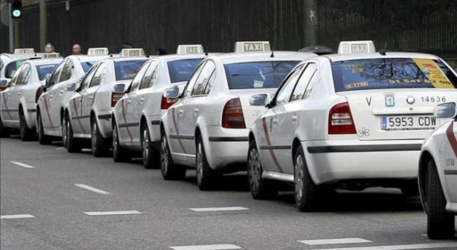 Los taxistas de Madrid serán expedientados por manifestarse sin permiso