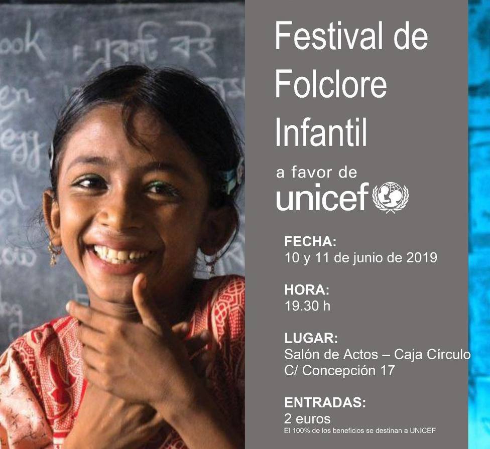 Festival Infantil de Folclore a favor de UNICEF