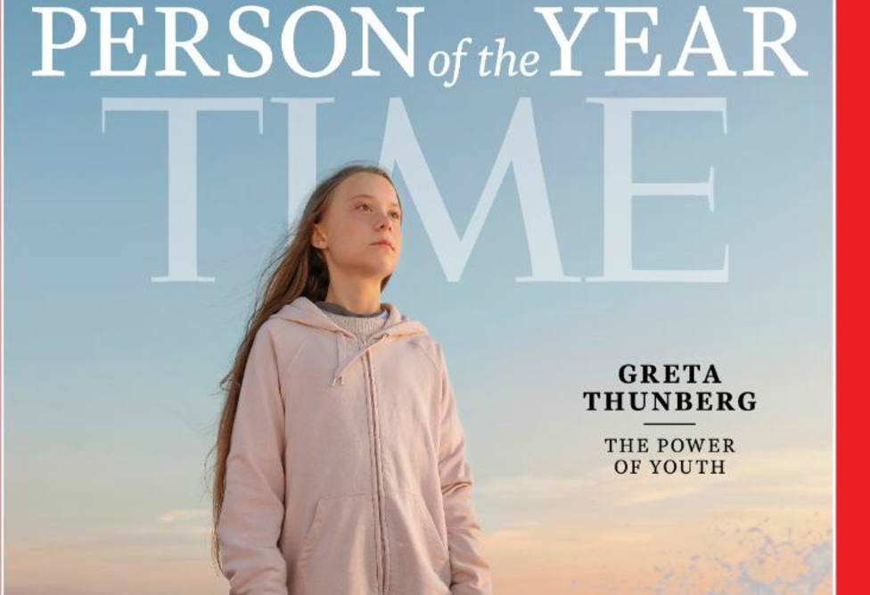 Greta Thunberg, persona del año para la revista Time