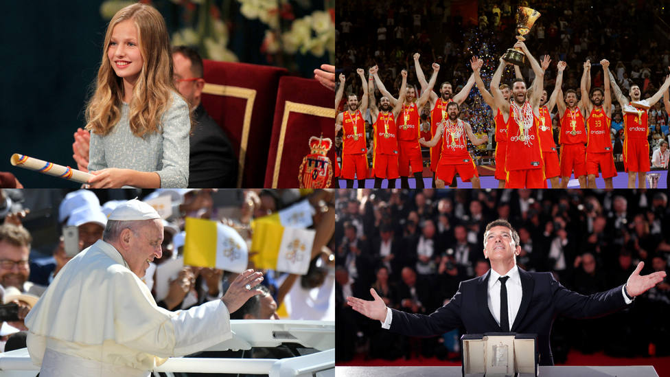Las diez buenas noticias de 2019: el Congreso más plural, el debut de Leonor, Mundial de baloncesto y Davis…